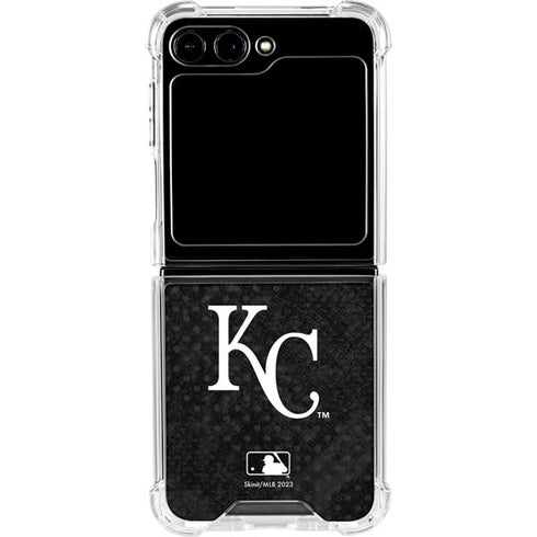 MLB Kansas City Royals Dark Wash Galaxy Z Flip6 Clear Case